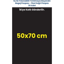 Balkan Ambalaj Suya Dayanıklı Yıkanabilir 50X70CM Siyah Baskısız Uyumlu Oto Paspas Kağıdı 30 Adet