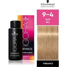 Schwarzkopf Igora Vibrance 9-4 Sarı Bej Yarı Kalıcı Saç Boyası 60 ml