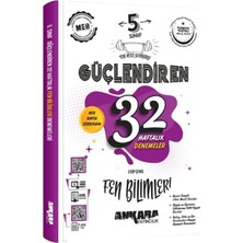 Ankara Yayıncılık 5. Sınıf Fen Bilimleri Güçlendiren 32 Haftalık Denemeleri