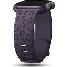 Dexmon Xiaomi Redmi Watch 5 Active / 5 Lite Uyumlu Leopar Desenli Silikon Kordon Kayış Kadın