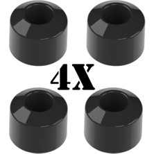 Rewax Büyük Delikli Kauçuk Takoz (4 Adet) 6cm Çap - 5.5cm Yükseklik