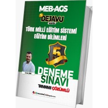 TKM Akademi 2026 Ags Eğitim Bilimleri ve Türk Eğitim Sistemi 5’li Deneme Sınavı – Metin Şar