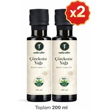 Natureller Çörek Otu Yağı ( Çörekotu ) 100 ml Soğuk Press 2'li Set