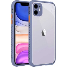 The Gencoo iPhone 11 Kılıf ​​tgco Kaff Kapak-Koyu Mor