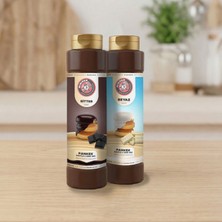 Minipan 2'li Waffle & Krep & Pankek Sos Bitter Çikolata 800 gr & Beyaz Çikolata 800 gr