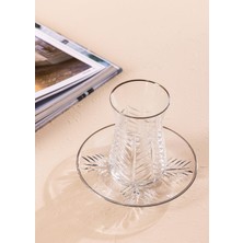 The Mia Wheat Çay Seti Gümüş 12 Parça