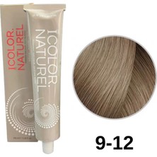 Icolor Natural Tüp Boya 100ML. 9-12 A.soğuk Irize