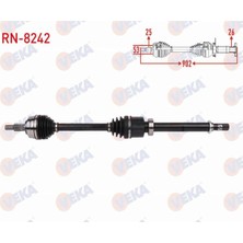 Otoco Renault Clıo V 1.0 Sce M-T 2020- Komple Aks Sağ Ön Uzunluk 903MM  391003142R