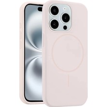Magicool Joko  Iphone 14 Pro Max Kılıf Jully Magsafe Kapak - Pudra
