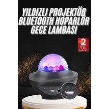 Epilons Dönen Işıklı Disko Topu Projektör Müzik Çalarlı Disco Speaker