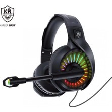 Wmx Teknoloji K3000 Gamelone Rgb Led Işıklı Kulaküstü Kulaklık
