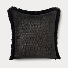 Lidoma Home "noir" Püsküllü Kırlent Kılıfı - 45X45 - Gold