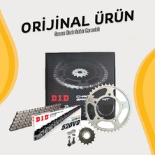 DID Dıd Cfmoto Clx 700 Sport Zincir Dişli Seti (2022-2024) O-Ringli Zincir (Çelik Renk)