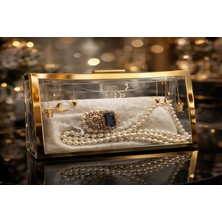 Almanara Project 4 Adet Aynı Renk Lüks Tesbih Seti Şal Hediyelik Kutulu Çam Tesbih Elektronik Taş Detaylı Set