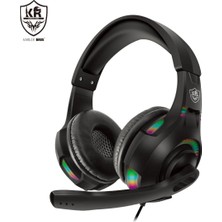 Wmx Teknoloji Gm401 Kablolu Kulak Üstü Mikrofonlu Kulaklık Rbg