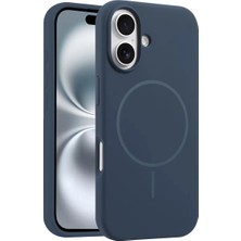 Magicool Joko  Iphone 16 Kılıf Jully Magsafe Kapak - Lacivert
