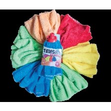 Pileli Store Mikrofiber Havlu Mop Welsoft Kartelalı (4887)