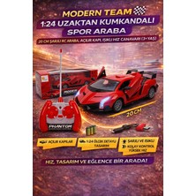Trust Store Şarjlı Uzaktan Kumandalı 20 cm Spor Araba Modern Team Rc Yarış Arabası Açılır Kapı
