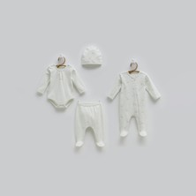 Caramell 4'lü Bebek Hastane Çıkış Seti ZK2249