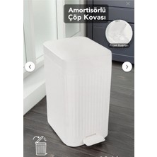 Cosiness Cosi Pedallı Amortisörlü Çöp Kovası 10 Lt. Ölçü: 18*23*33 cm