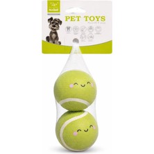 Nunbell Tenis Topu 7.5 cm 2 Li