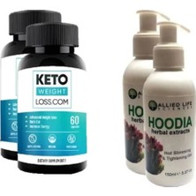 Hoodia Slimming Firming Gel 150 ml Hoodia Kaktüsü 2 Adet + 2 Adet Keto Weight Loss