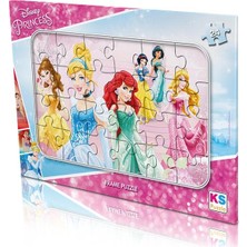 Flamex Ks Games 24 Parça  Princess Frame Puzzle
