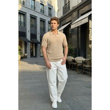 Livio Ferri Sion Regular Fit Erkek Kısa Kol Triko Polo Yaka Tişört
