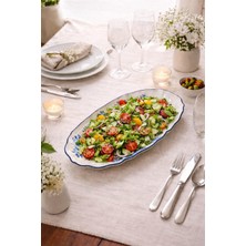 Acar Vintage Garden Oval Tabak-32/19 cm