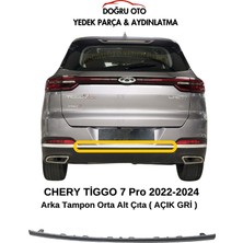 Doğru Oto Chery Tiggo 7 Pro Arka Tampon Alt Orta Çıta 2022-2024