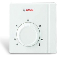 Bosch Kablolu Oda Termostatı Beyaz Mekanik Kontrol Paneli ile Hassas Sıcaklık Ölçümü