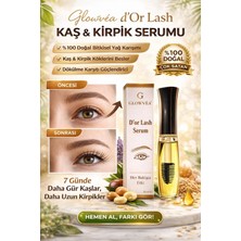 Glowvea Cosmetics Glowvea Kaş ve Kirpik Serumu (10ML) Besler Güçlendirir Dolgunlaştırır