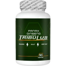Panax 1 Kutu Panax Ginseng Tribuluslu Fenugreekli Shilajitli Hornygoatlı 90 Lı Erkeklere Özel Kapsüller