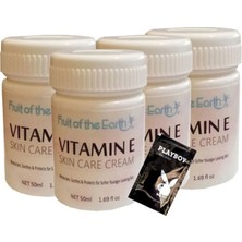 Fruit Of The Earth Cream Bakım Kremi 4X50 Ml+1 Adet Jel ile