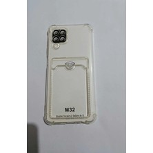 Camkapak Aksesuar Samsung A 22 \ M 32 Silikon Şeffaf Kılıf Modeli