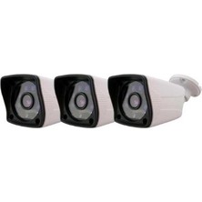 River World Ahd Güvenlik Seti 1080P 2mp 3 Dış Mekan Kameralı