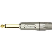 Kirlin CF-2306PFGX1P 1/4 Altın Kaplama Mono Metal Jak Konnektör