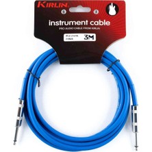 Kirlin Cable IPCV-241BL 3MT Enstruman Kablosu - Mavi