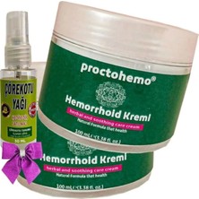 Süper Proctohemo Cream 100 ml x 2 Adet + Çörek Otu Yağı 30 ml