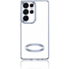 Camkapak Aksesuar Samsung S 25 Ultra Lüx Lazer Kılıf Modeli