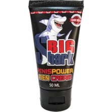 Süper Big Shark Power Cream S Erkeklere Kremi 50 ml x 1 Adet