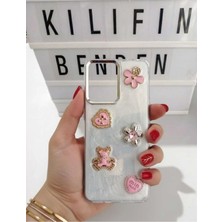 Camkapak Aksesuar Xiaomi Redmi 12 Taslı Kılıf Modeli