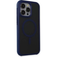 Senka Joko Iphone 15 Pro Max Toras Airbag Magsafe Kapak - Lacivert