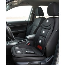 TeknoKapsül Sırt Bel Için Isıtmalı Masaj Minderi Çok Bölgeli Tasarım