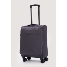 Elatae Kabin Boy Valiz Uçak Kabin Uyumlu Körüklü Su Geçirmez Kumaş 8 Tekerlek ELT034