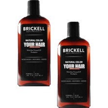 Brickell Erkeklere Için Saç Sakal Bakım Şampuanı 300 ml 2 Adet