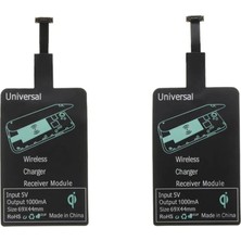 Senka Q Pad Kablosuz Şarj - Siyah