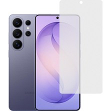 Microcase Samsung S26 Ultra Tam Kaplayan Çerçeveli Mat Cam Koruma - AL3124
