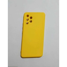 Camkapak Aksesuar Samsung A 32 Silikon Kılıf Modeli