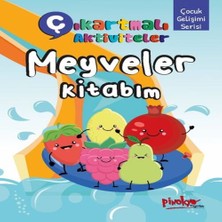 Alvera Çıkartmalı Aktiviteler Meyveler Kitabım